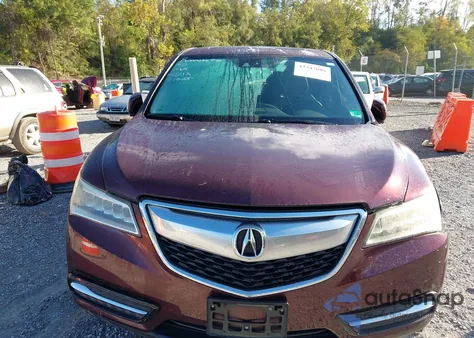 2014 Acura Mdx Technology Pkg W/Entertainment Pkg из США, поврежденный, VIN 5FRYD4H63EB007197